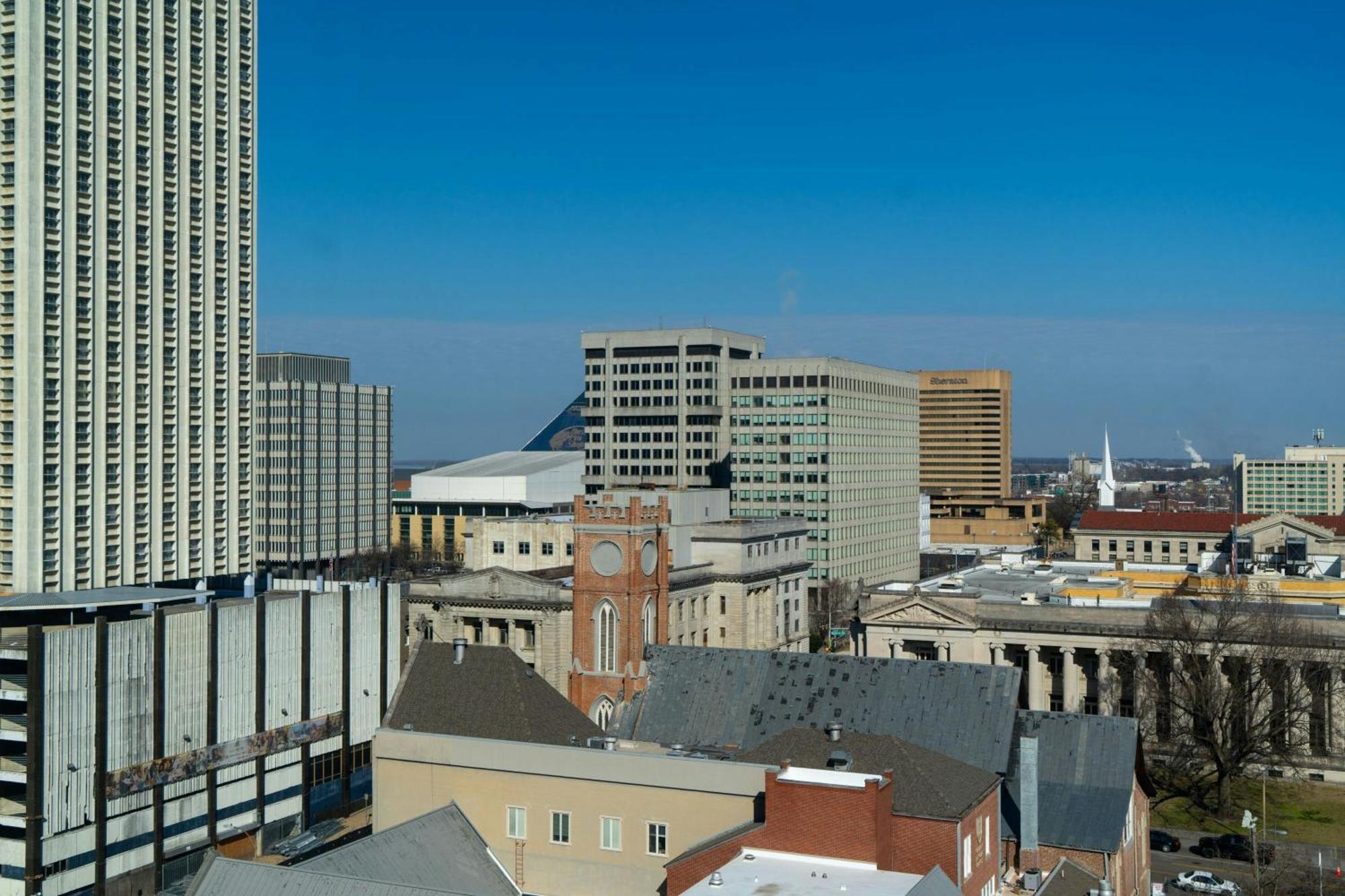 ホテル Aloft Memphis Downtown エクステリア 写真