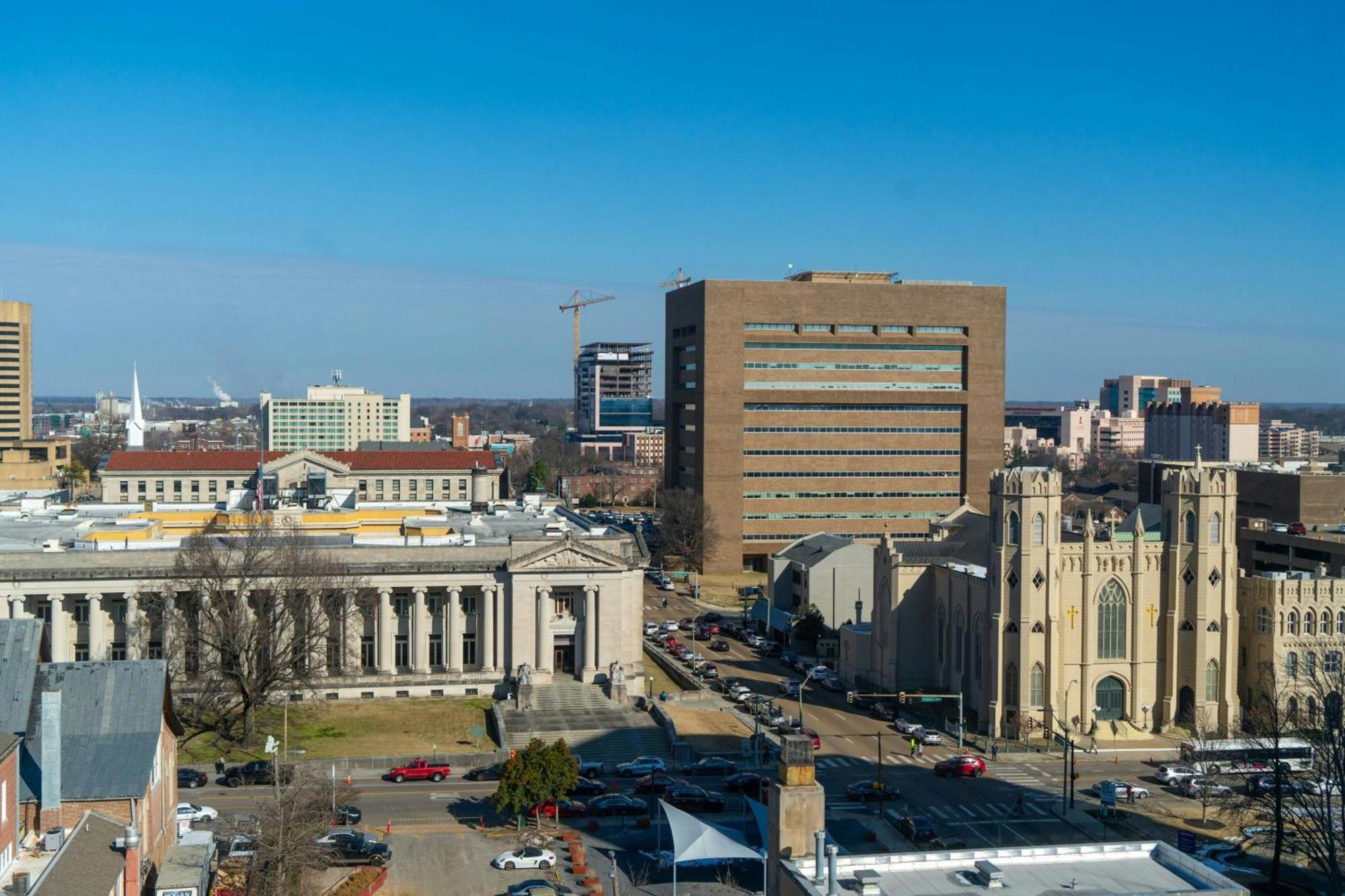 ホテル Aloft Memphis Downtown エクステリア 写真
